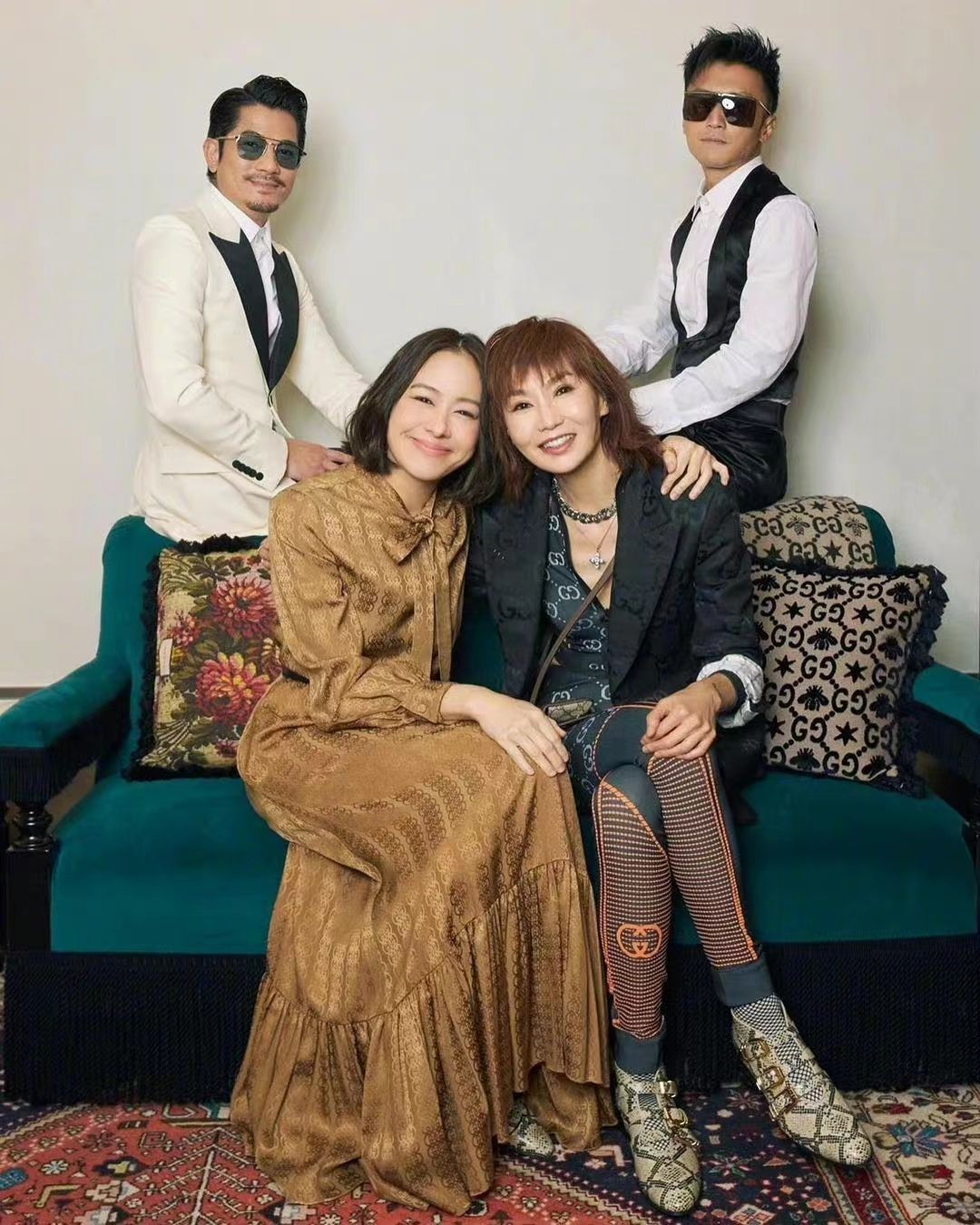 香港电影张曼玉梁朝伟,张曼玉郭富城谢霆锋李嘉欣同框