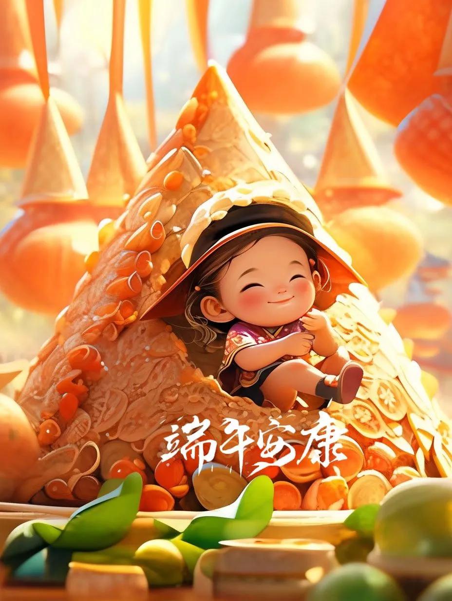 端午节怎么发朋友圈带图片,端午节精美配图