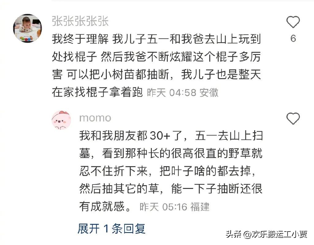 这绝对是大部分男生最喜欢的礼物！一根笔直的棍子！