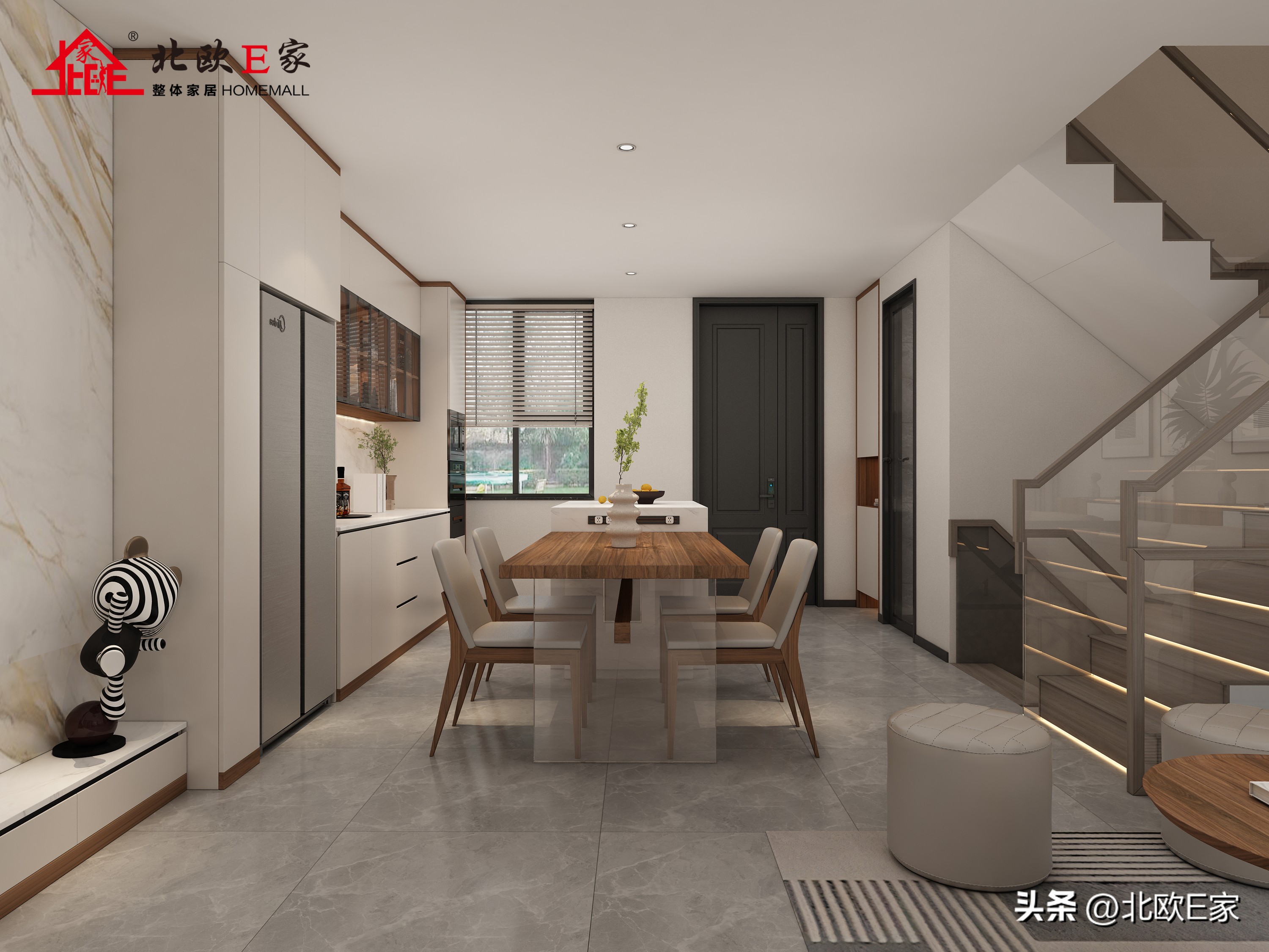 素雅别致的北欧风小家,北欧风空间设计