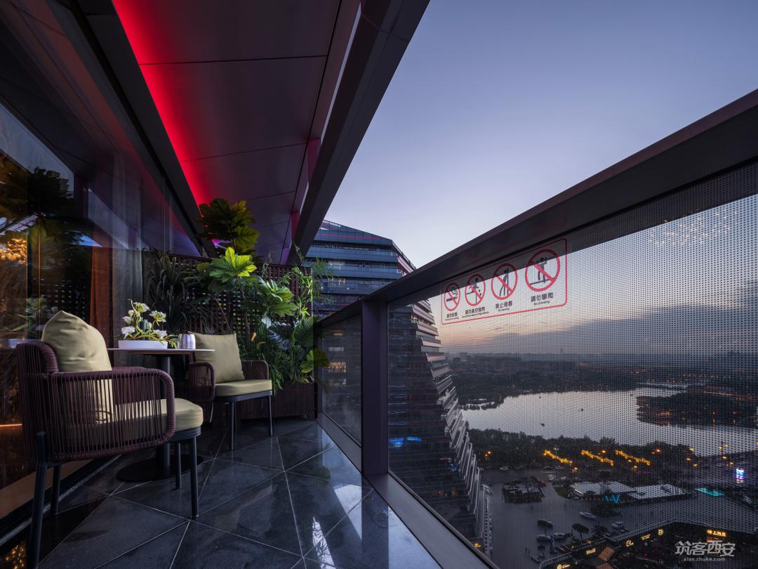 西安w酒店和西安jw酒店,西安w酒店高尔夫练习馆