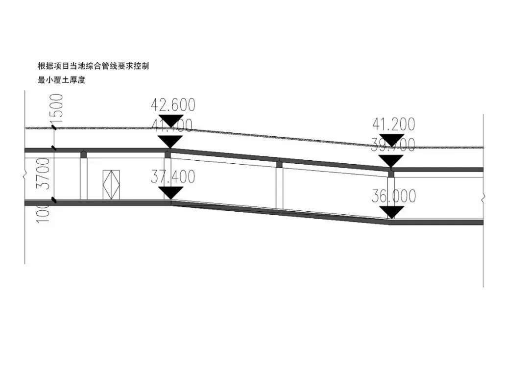 台地式地库,台地式地库cad图纸