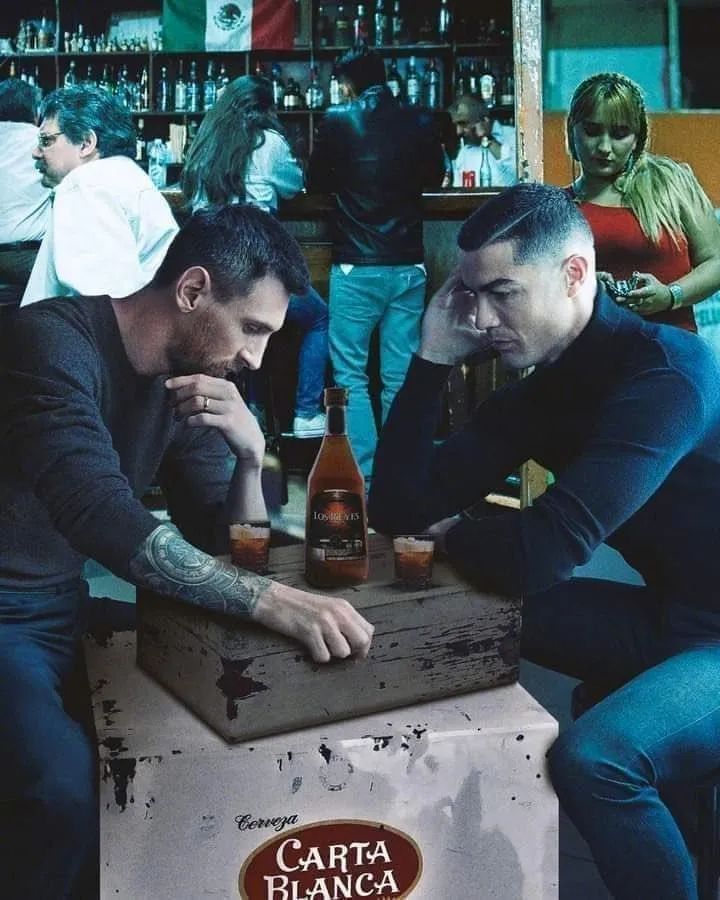 c罗梅西皇马世纪大战,足球单赛季梅西c罗内马尔同框