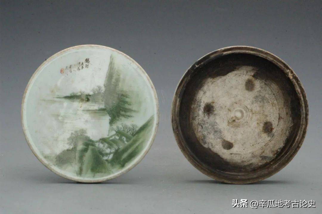 刘瑜长沙,清末醴陵窑釉下绿彩瓷器