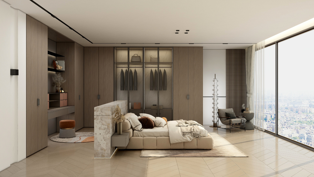 一门到顶和分体柜哪个好看,做一门到顶的柜好不好