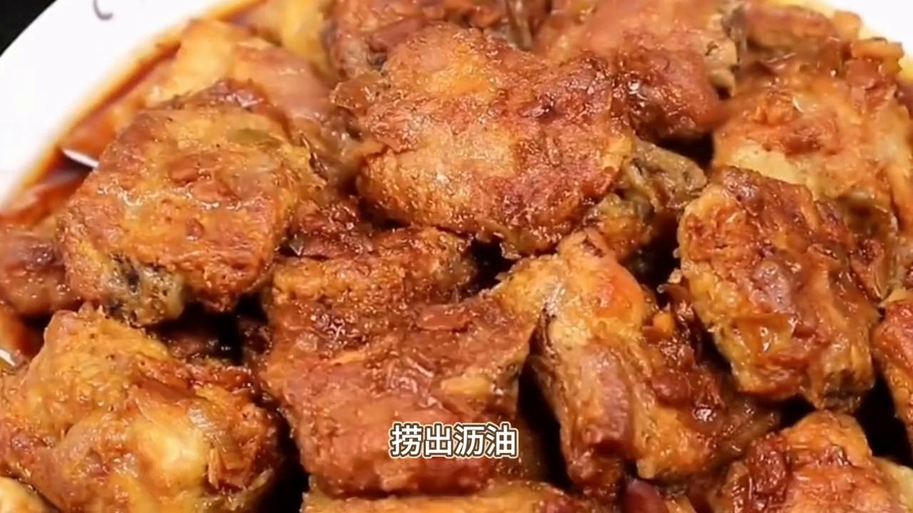 香酥脆红烧排骨,香酥排骨的家常做法孩子爱吃