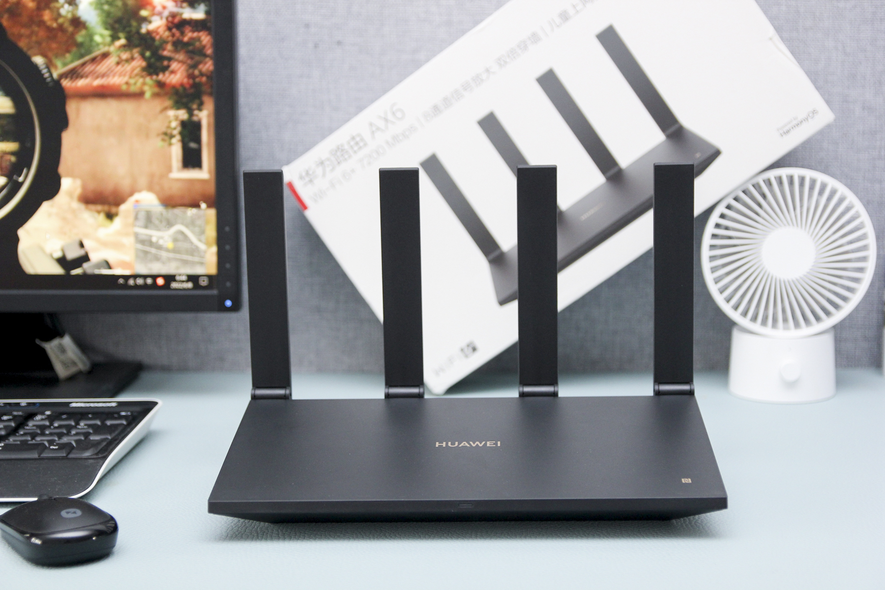 华为路由器ax6深度评测,华为路由器ax6穿墙能力