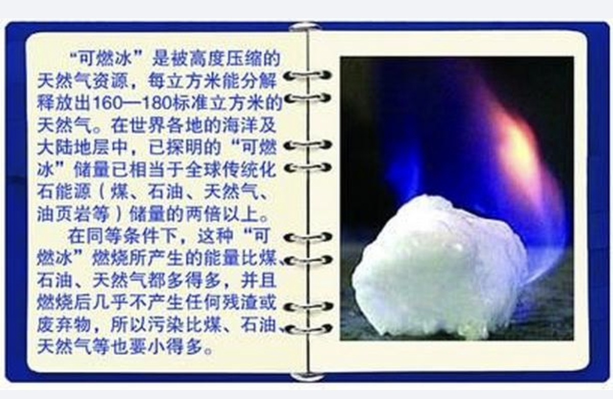 可燃冰石油现状,可燃冰未来可以代替石油天然气吗