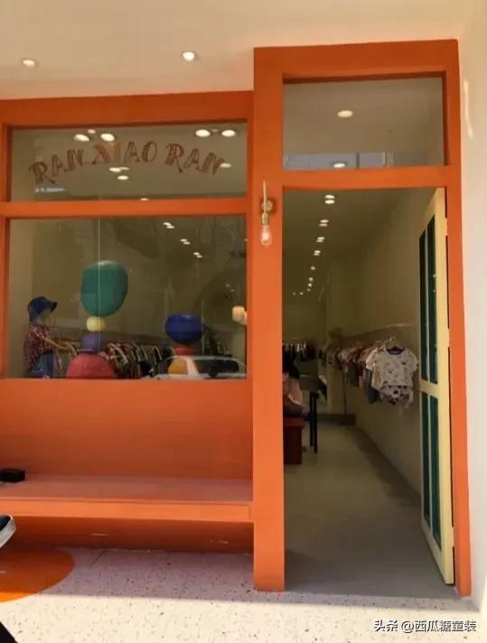 童装店最新款装修,童装店门头装修效果图