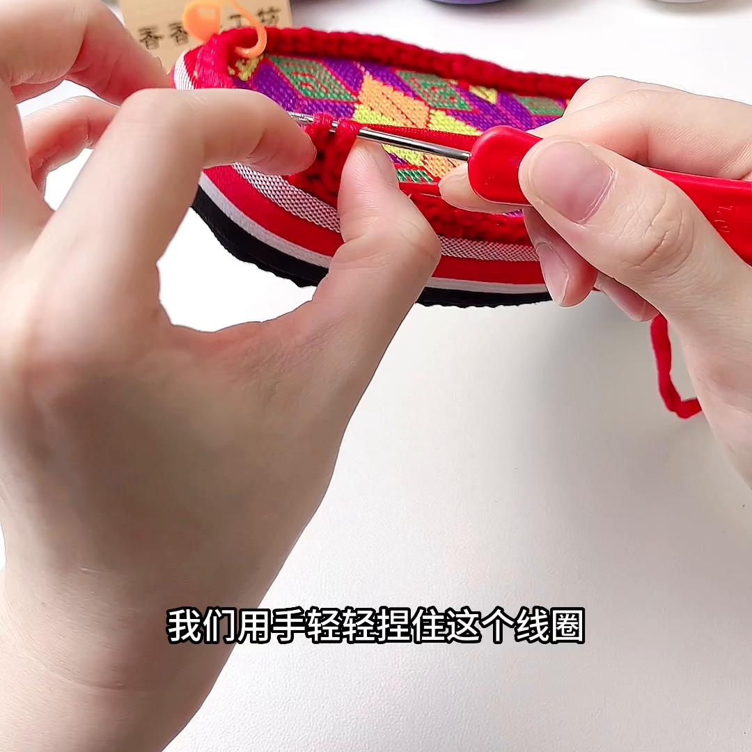 布条线横条纹包头拖鞋教程全集,布条线图案拖鞋教程最新款