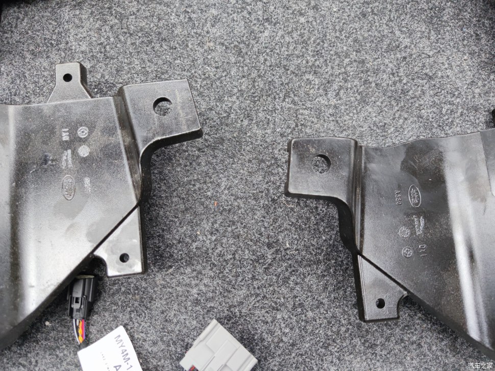 20款路虎发现5安装电动踏板,路虎发现5踏板改装过程