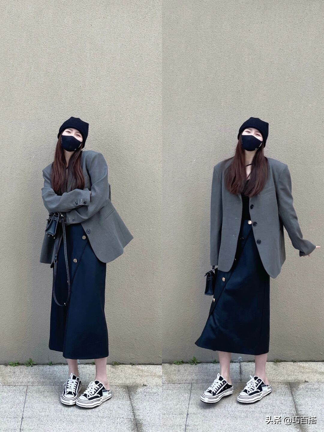 适合秋天穿搭的四款裙子,春季裙子套装穿搭