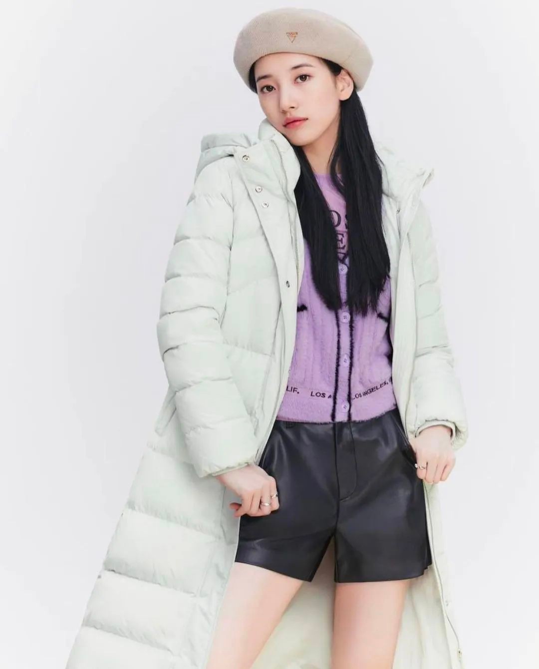 今日分享韩国女星秀智的衣柜，实用又百搭