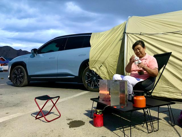 蔚来es6新款自驾游,蔚来es6旅行自驾