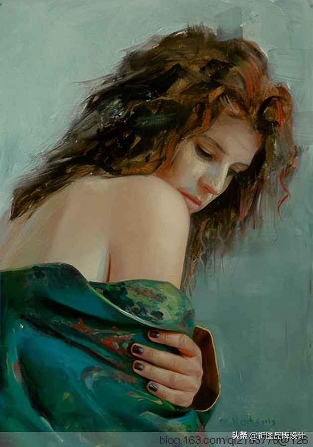 欧洲艺术家唯美人物肖像油画,荷兰画家古典静物油画作品欣赏