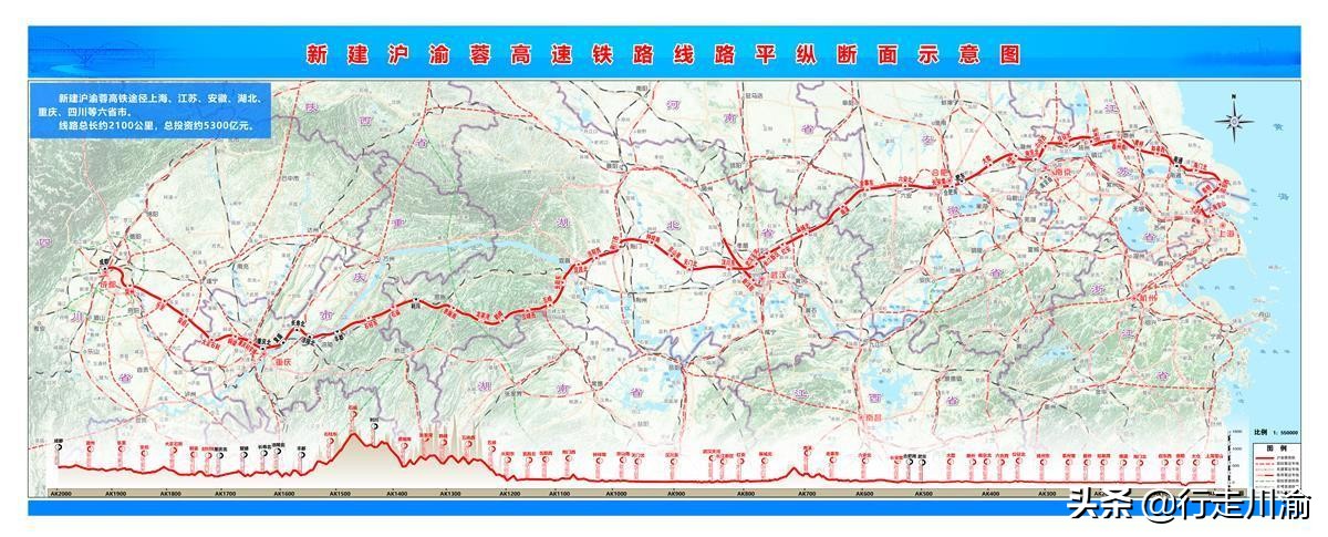 最新的沿江高铁,沿江高铁最新全程示意图