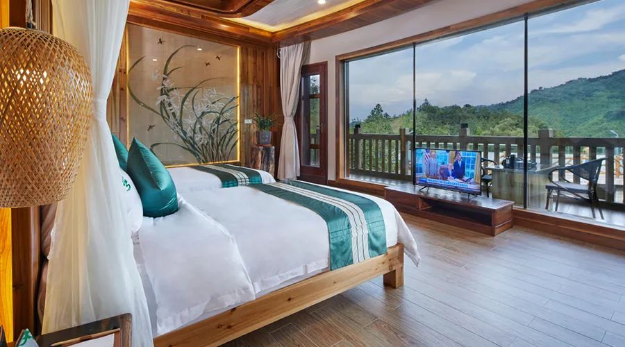 龙门房间里有泡池的温泉民宿,龙门沙迳温泉民宿带私人泡池