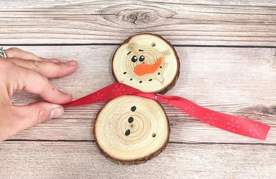 把雪人手工做出来,不用动手能做雪人