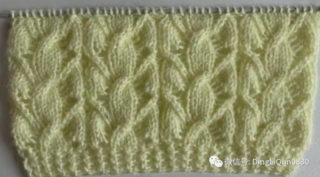 500个毛衣花样完整大平针版,毛衣华夫针花型图案大全