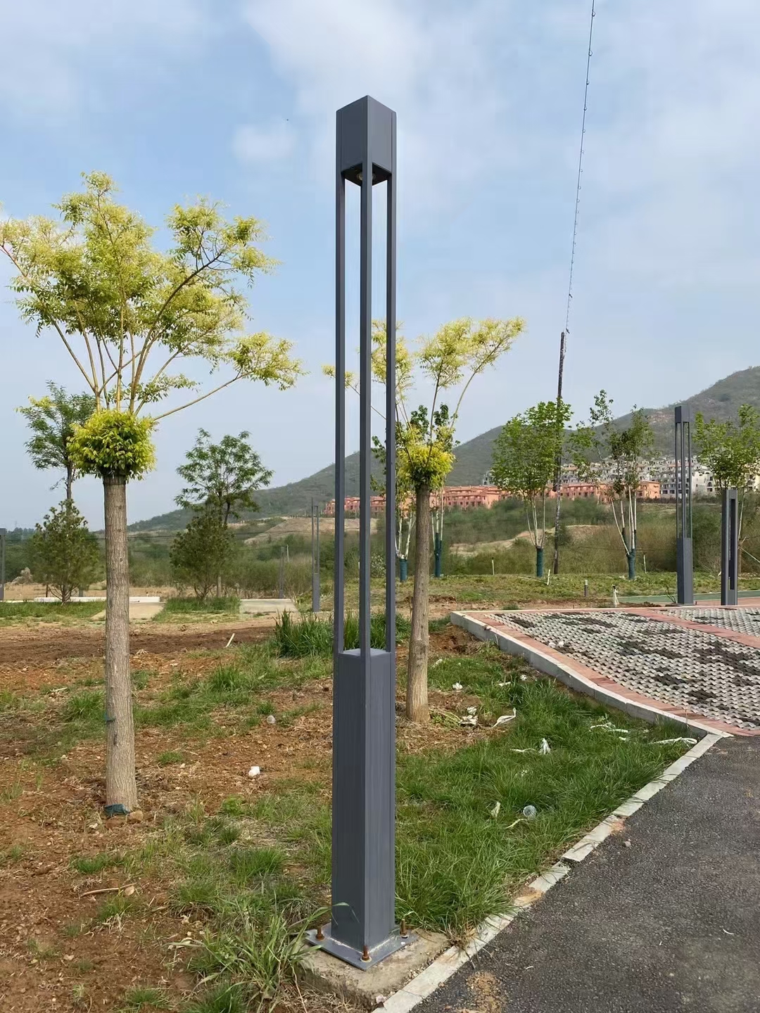 庭院灯布线施工步骤,园林庭院灯安装施工