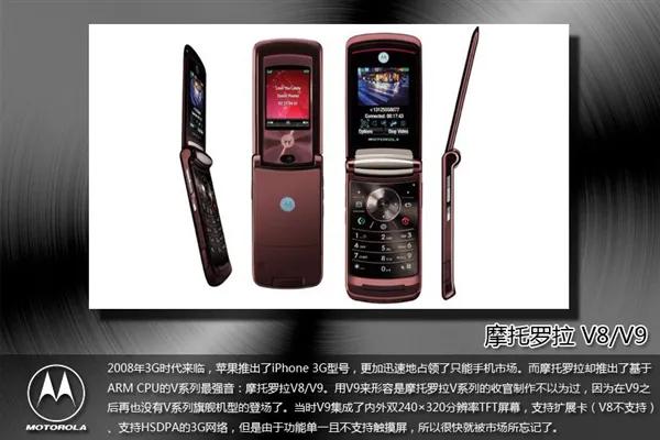 当年的王者摩托罗拉,曾经的王者诺基亚手机