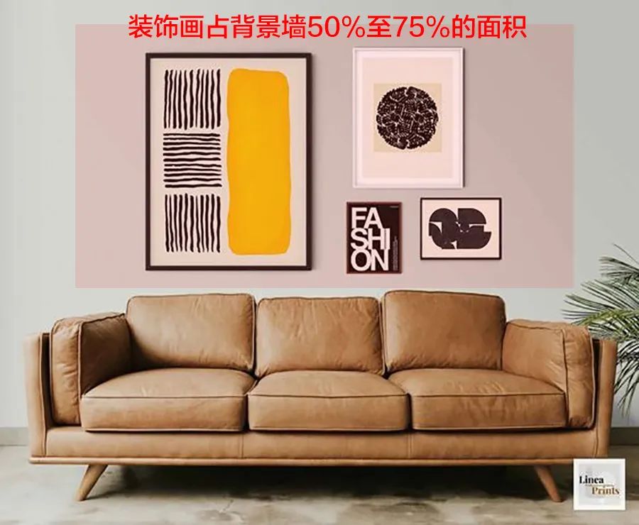 省钱又高级的挂画技巧,挂画搭配技巧及注意事项