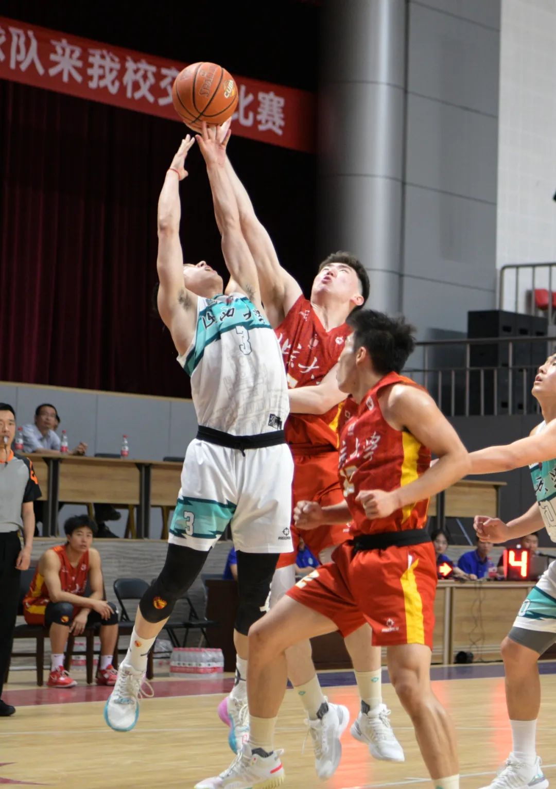 山西大学与河南大学篮球赛,北京大学篮球友谊赛