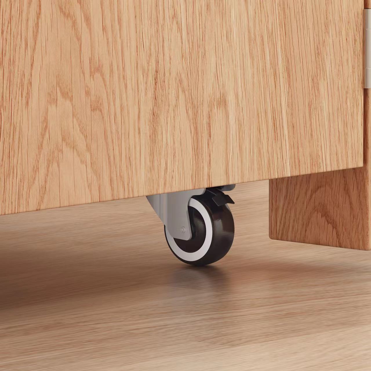 折叠餐桌餐边柜一体小户型,实木餐桌折叠可伸缩长桌小户型