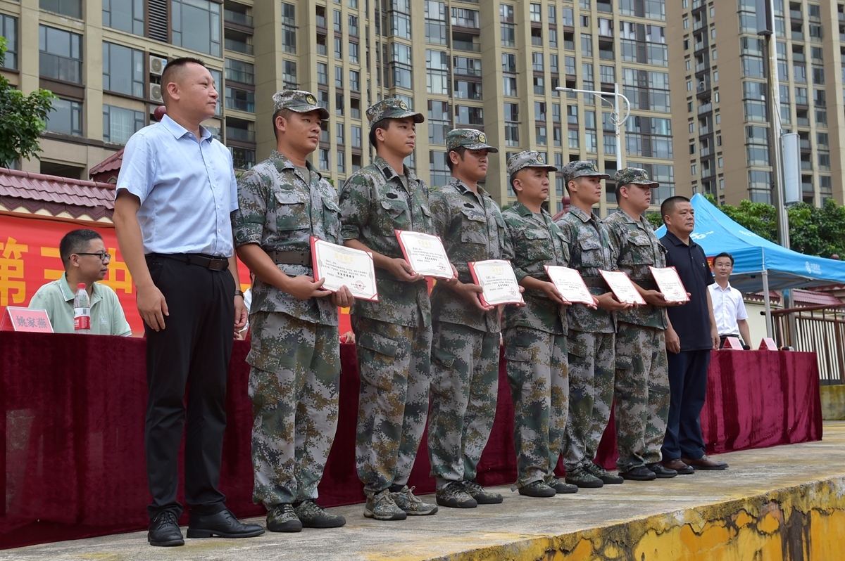 桂林各校军训精彩回顾,广西军训队列操