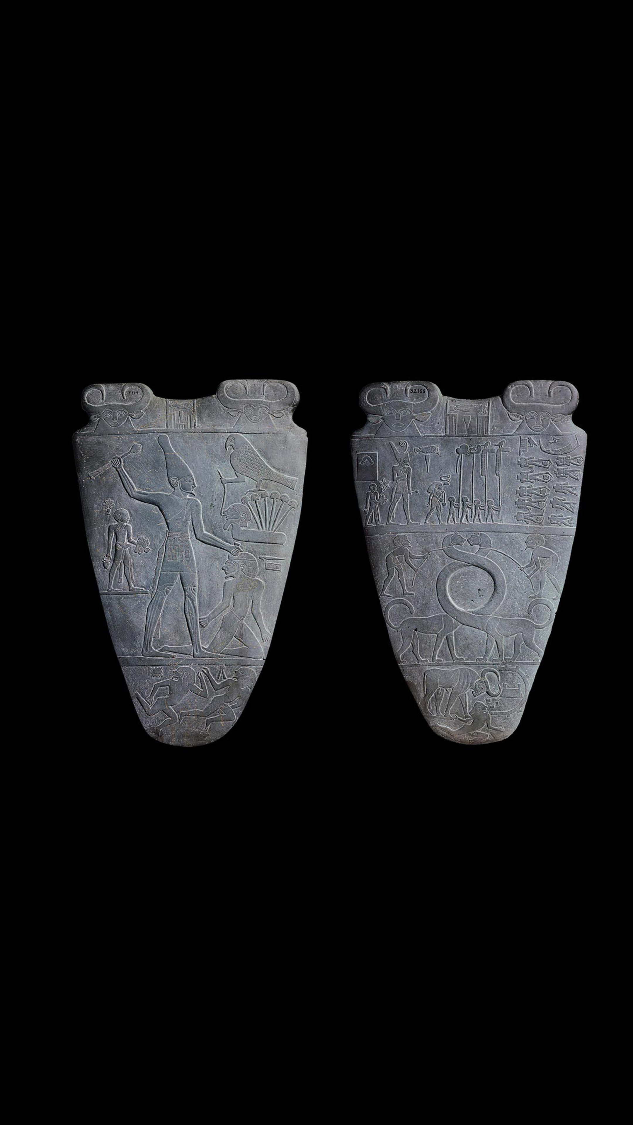 纳尔迈调色板破译图解,纳尔迈调色板怎么发现的