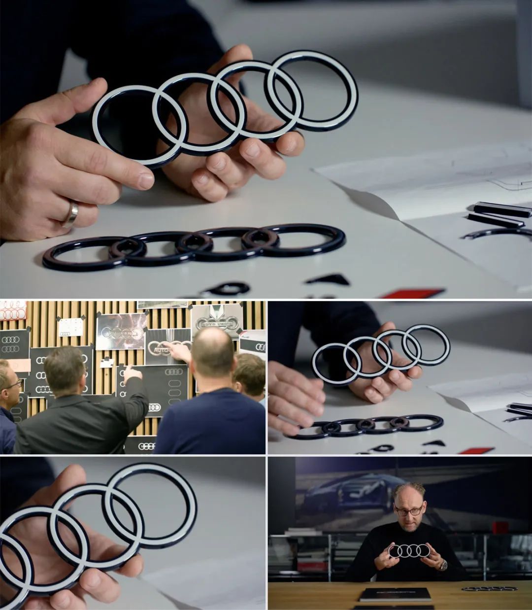 奥迪车标改黑色logo,奥迪换黑车标