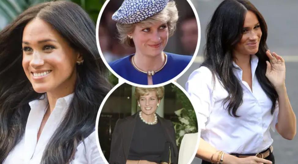 梅根再次抢镜,梅根戴安娜珠宝高级感