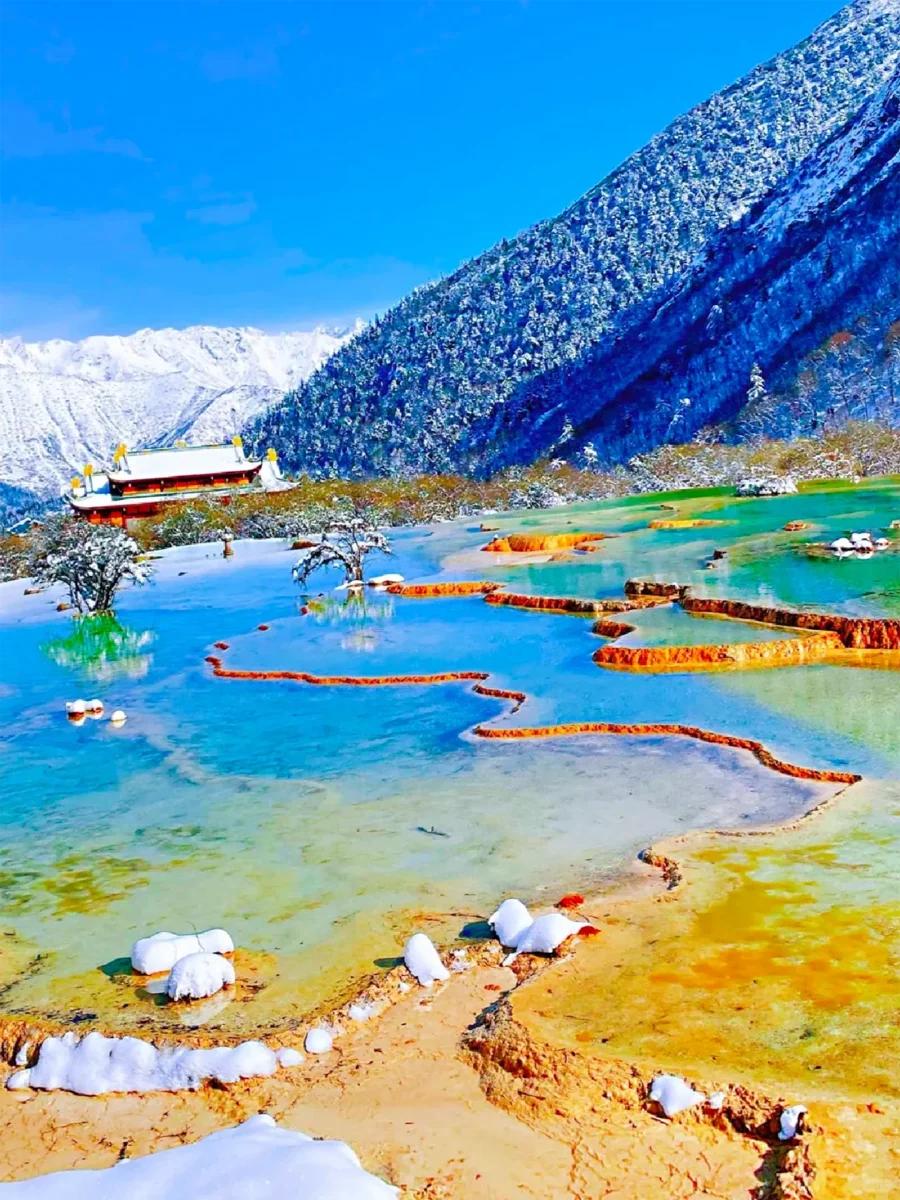 四川九寨沟黄龙4日3晚旅游,九寨沟黄龙三日游重庆