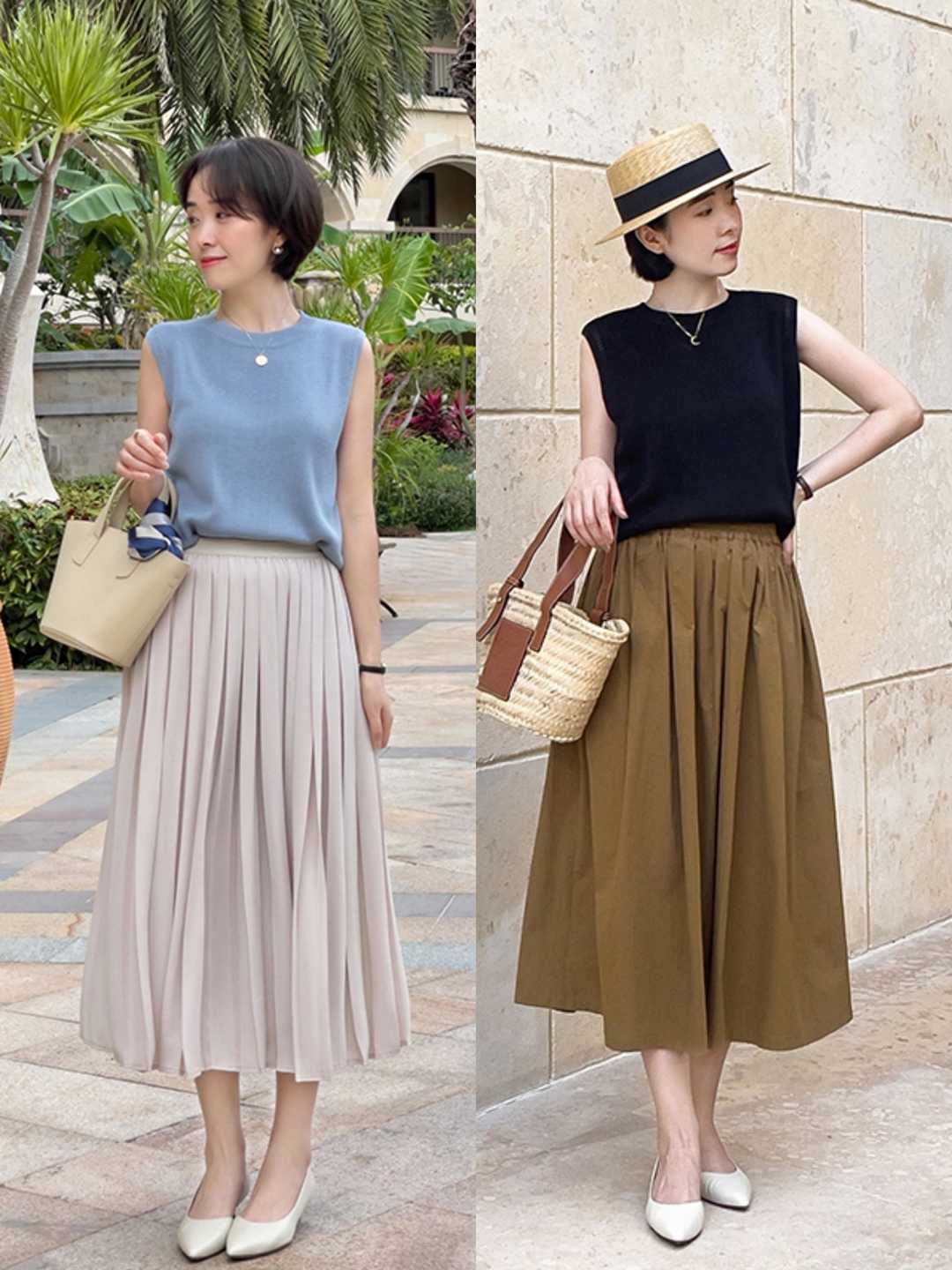 158cm小个子博主裤子穿搭,小个子150穿搭博主微胖半截裤