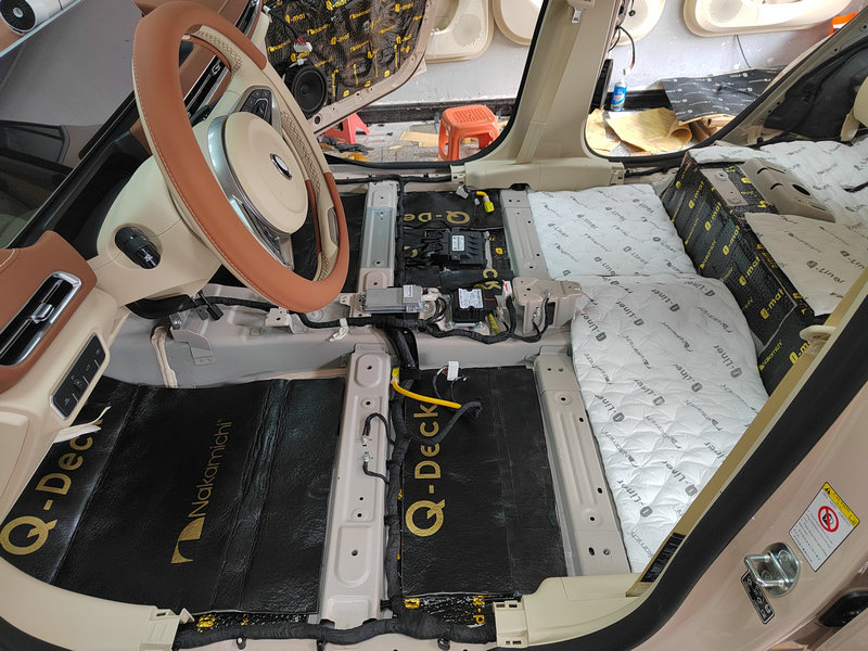 成都欧拉好猫隔音改装后测试,广州欧拉好猫隔音