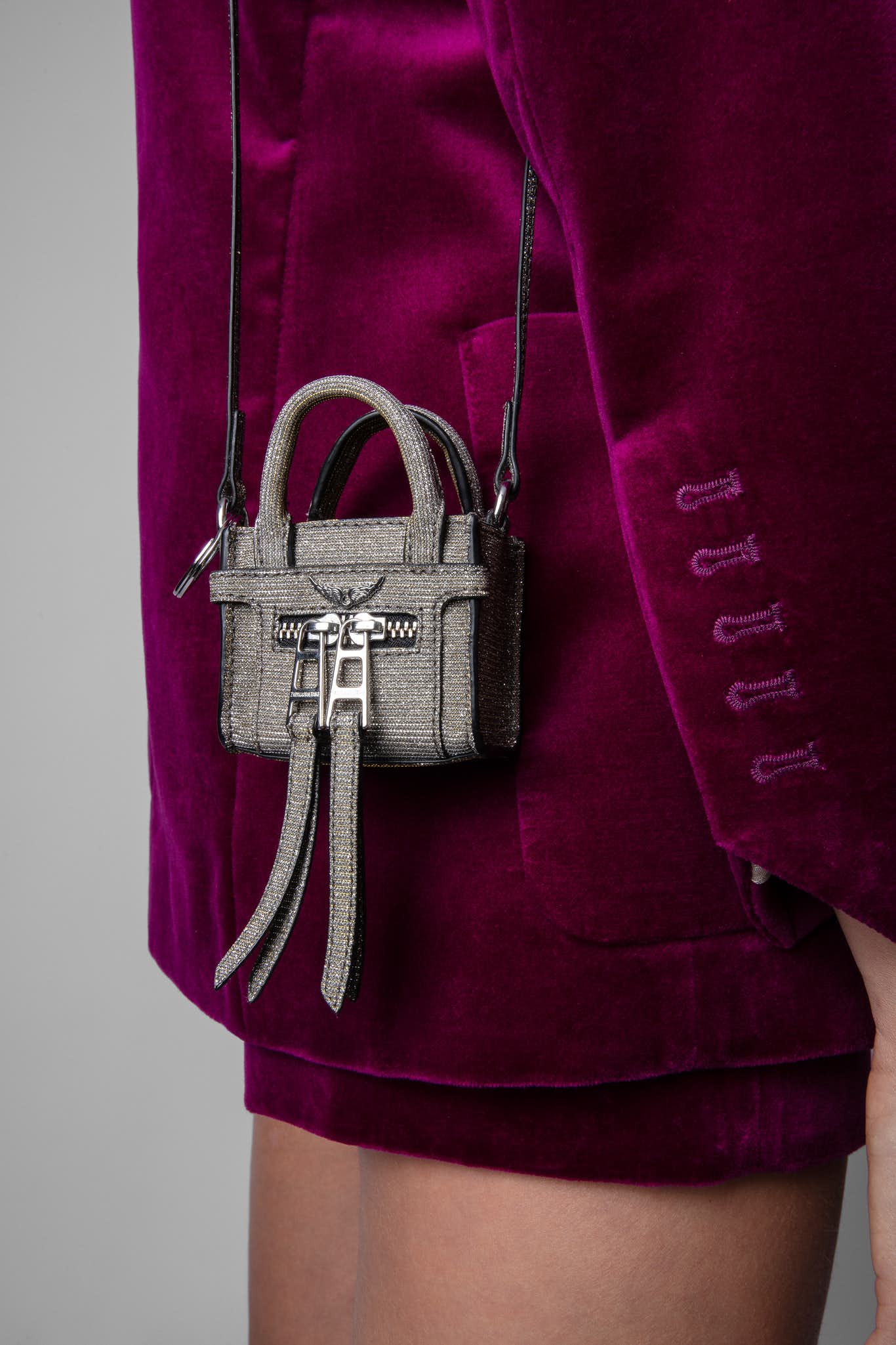 法国zamp女包秋冬小方包,法国zara包包