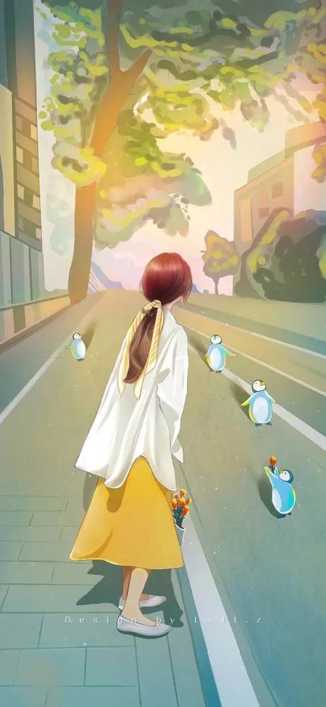 唯美动漫手绘壁纸,壁纸大全唯美手绘女生