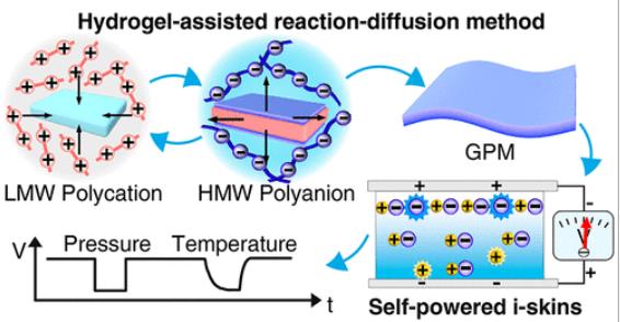 青岛大学隋坤艳教授团队在自供电水凝胶离子皮肤领域取得重要进展