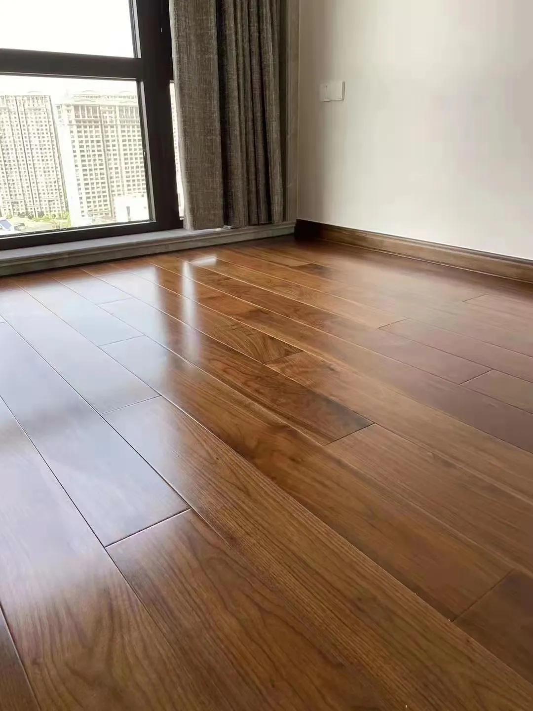 uv材质木地板环保吗,环保封蜡防水多层实木地板