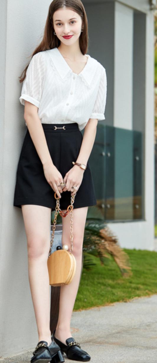 永不过时的黑白色经典穿搭,黑白搭配才是流行的颜色