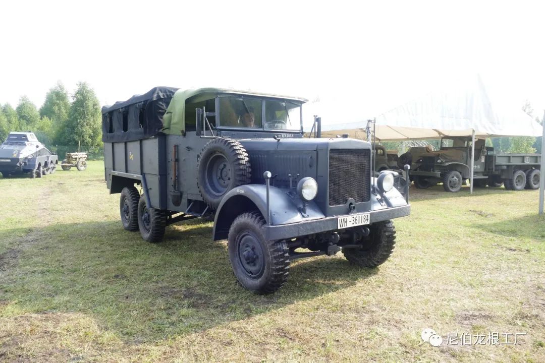 德国上世纪八驱军用重型卡车,德国重型军用越野卡车详细讲解