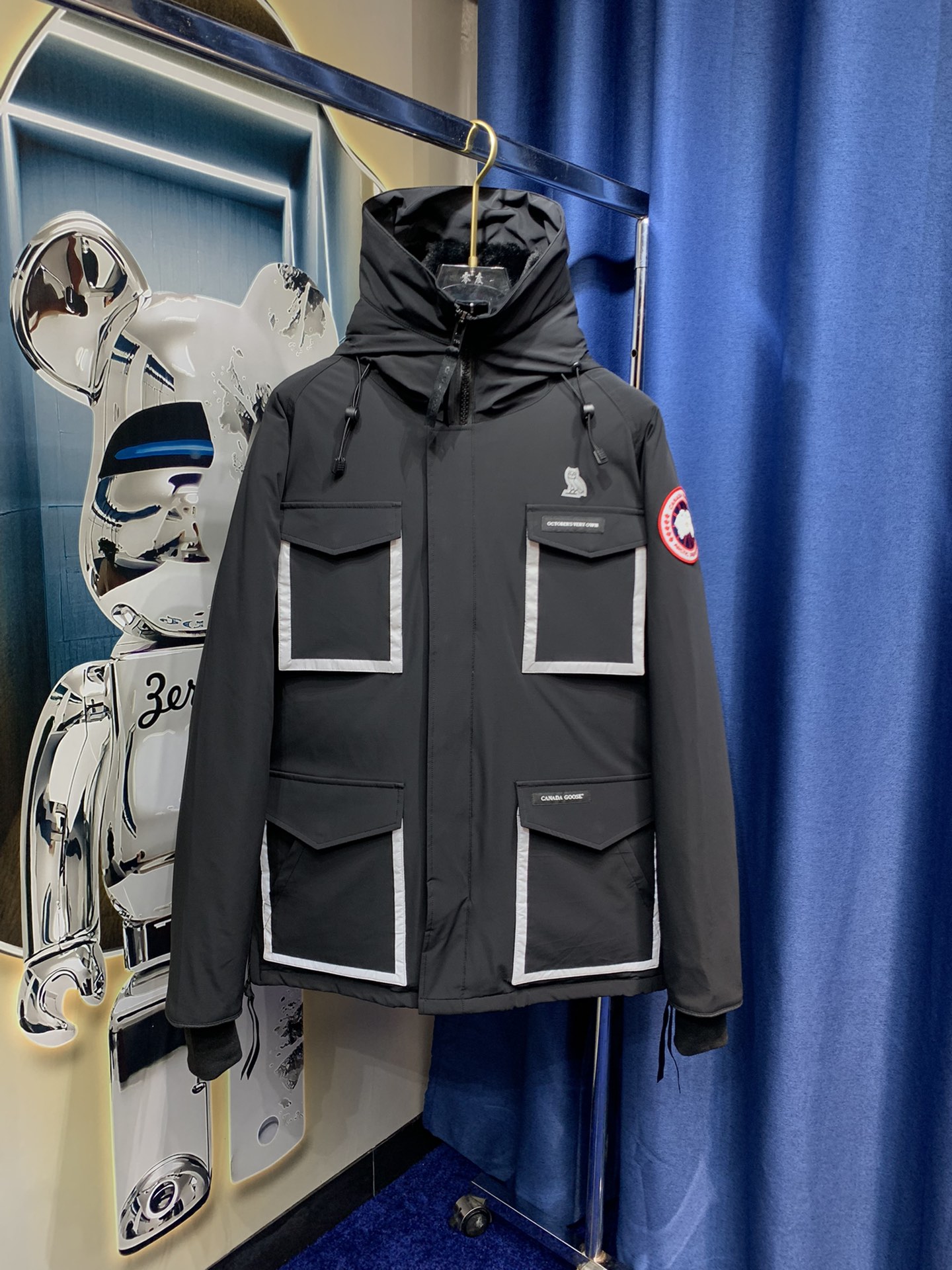 加拿大鹅chilliwack无毛领,加拿大鹅chilliwack石墨灰