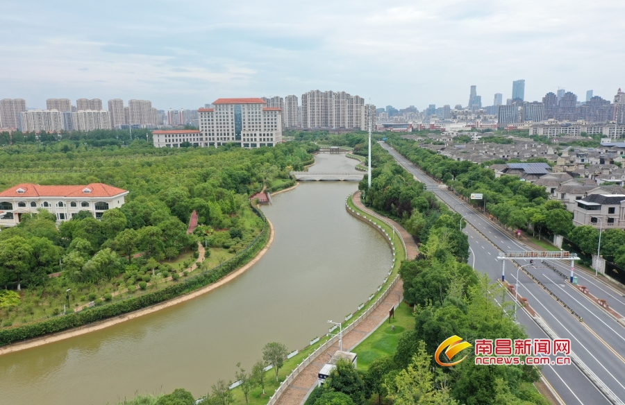 南昌生态园林城市规划,南昌赣江生态修复北延