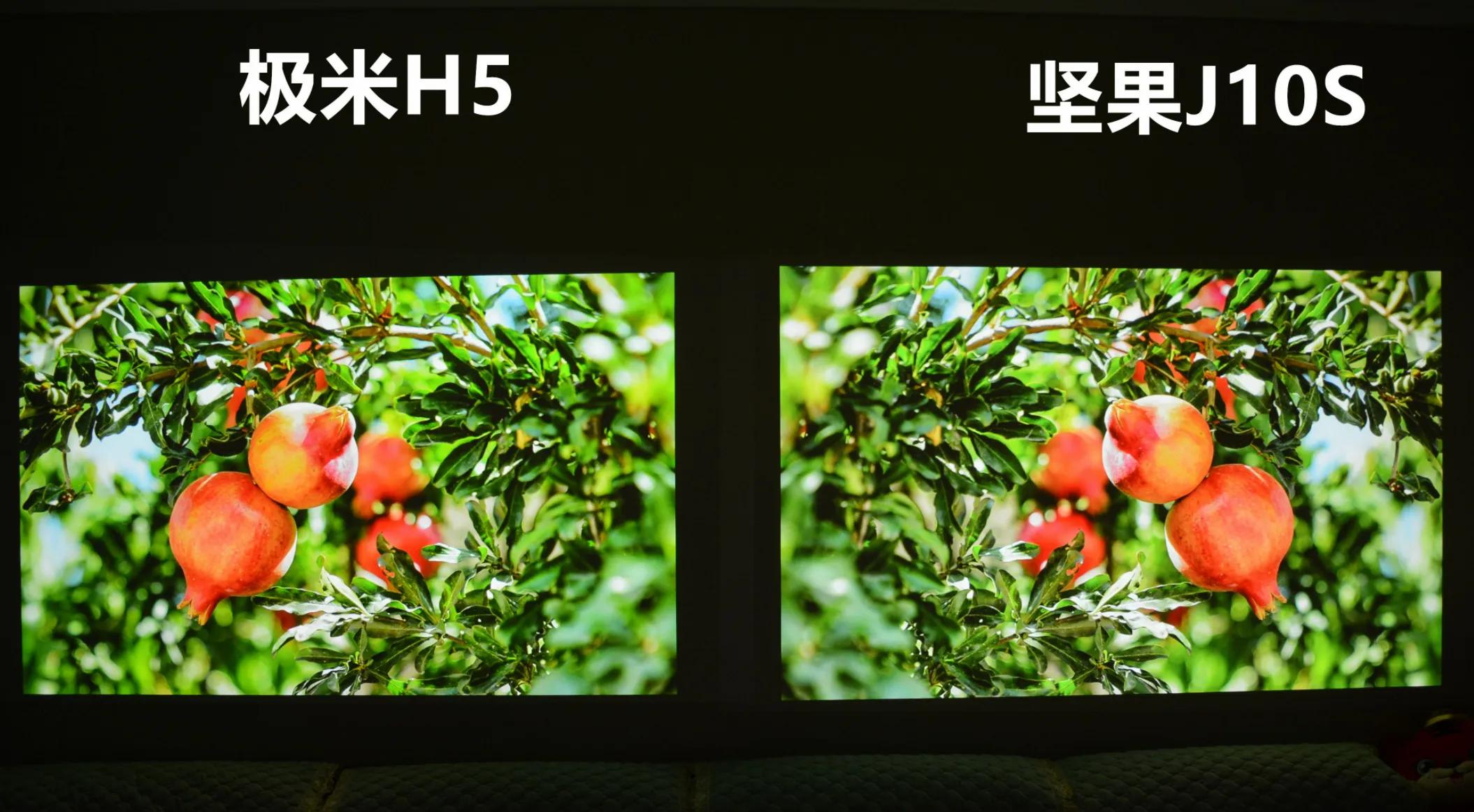 坚果j10s和极米h3s投影仪测评,谁才是最强的旗舰机