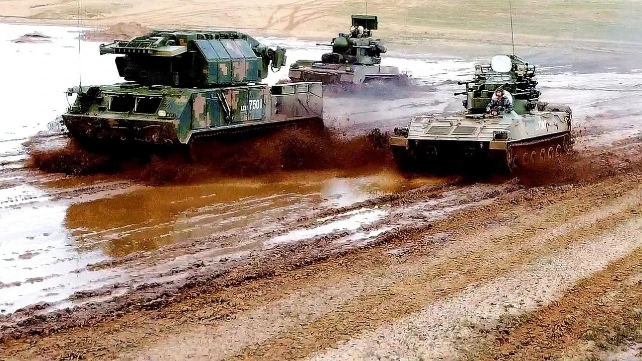 解放军最新型的高射炮,解放军高原速射炮