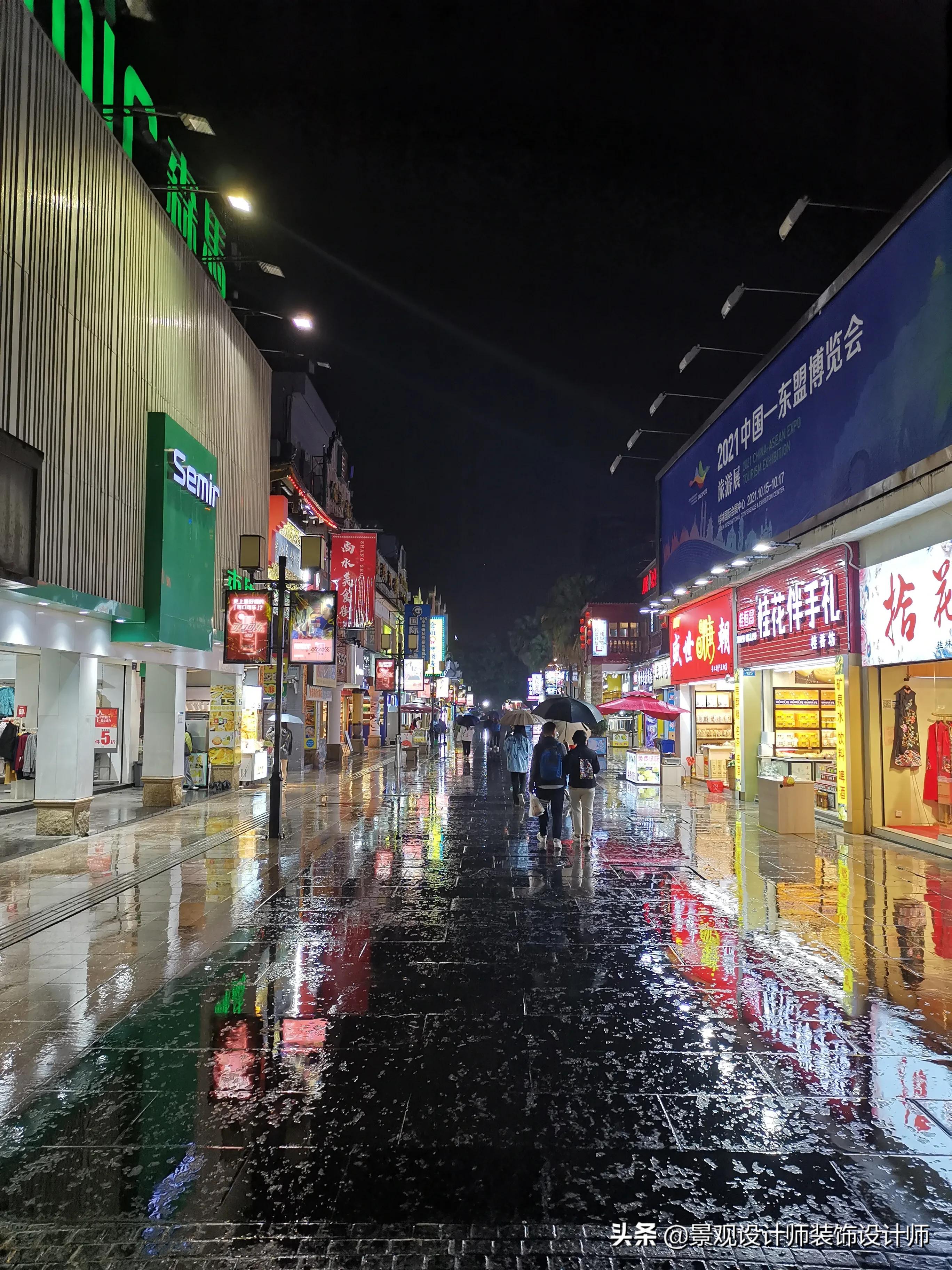 广西桂林市秀峰区正阳步行街,广西桂林市正阳步行街