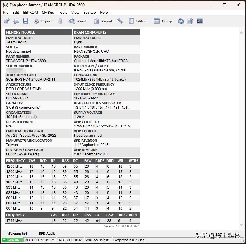 十铨梦境内存条测试,十铨梦境ddr44000c14