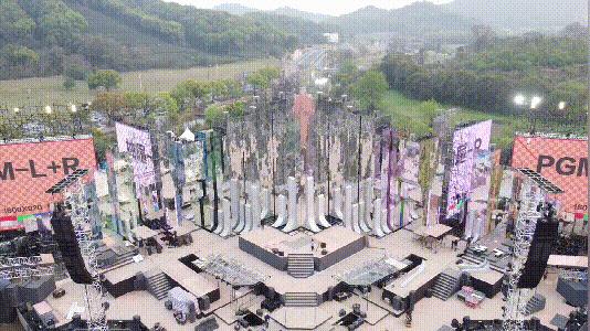 热搜刷屏舞台背后的LED显示屏，让人直呼“泰裤啦！”