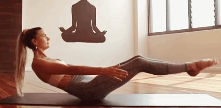 16个瑜伽腹部练习，给你马甲线和核心力量