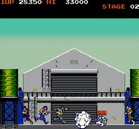 fc经典游戏通关绿色兵团速通,fc十大最难游戏关卡